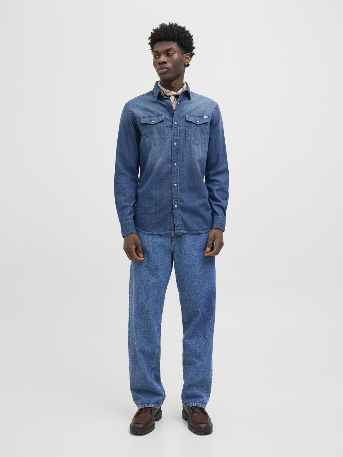 12138115MEDIUM BLUE DEN()SLIM_3_P