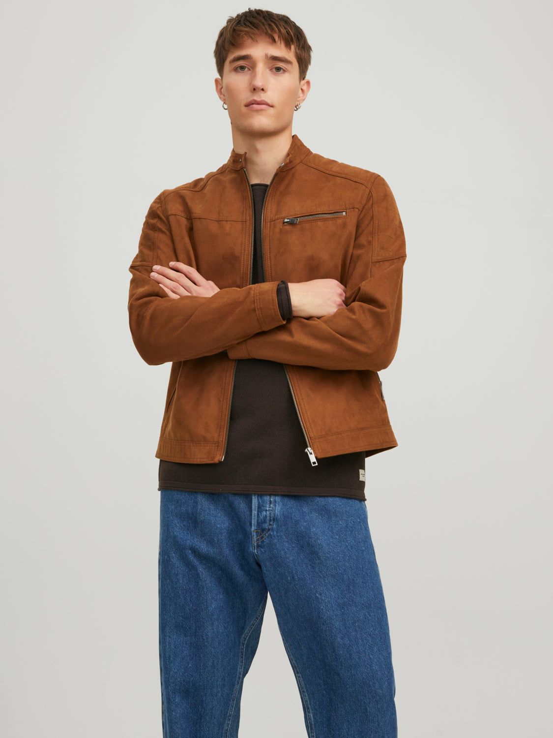 12147218COGNAC()FAKE SUEDE