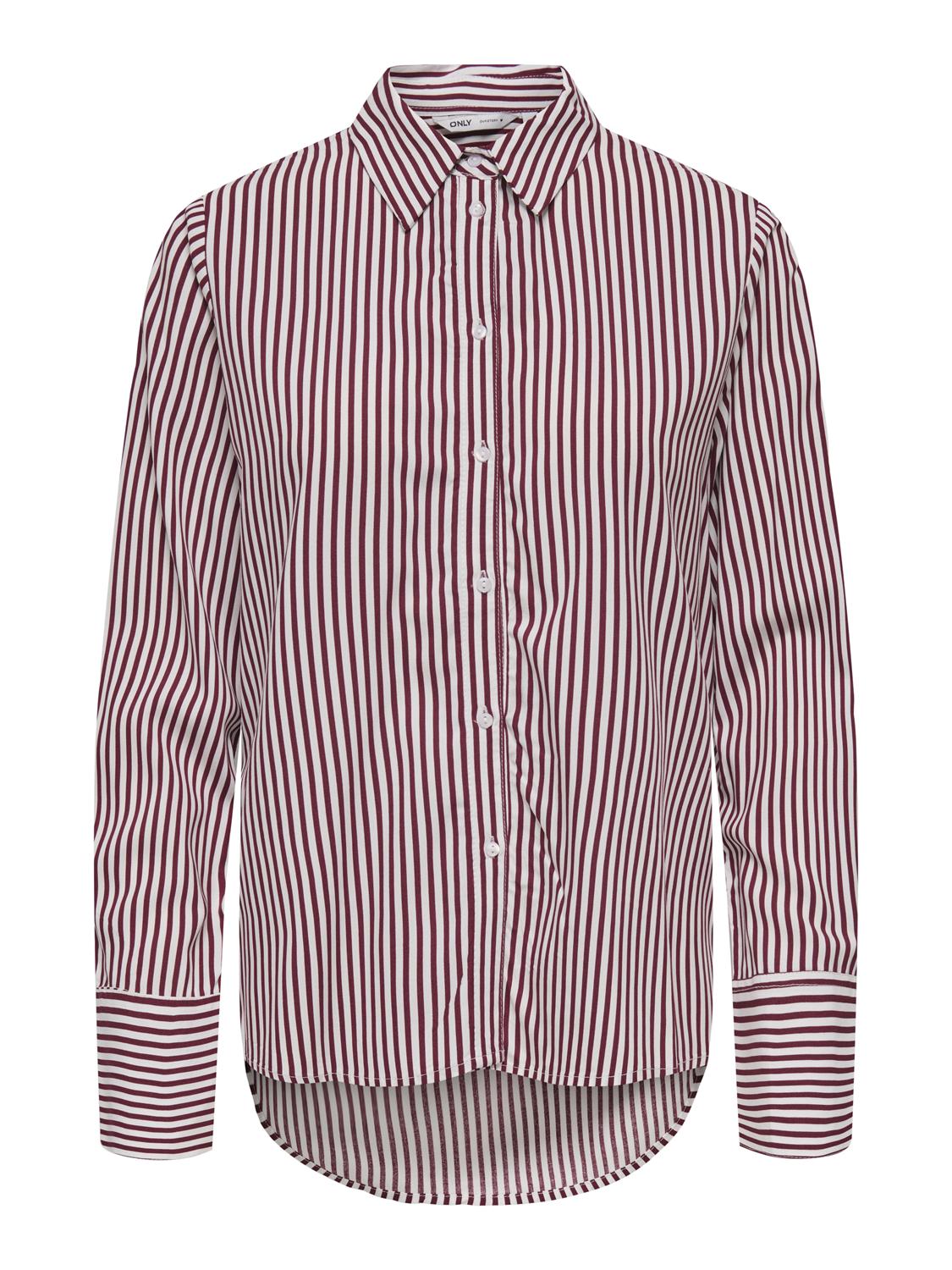 15320243BURGUNDY()CD STRIPES