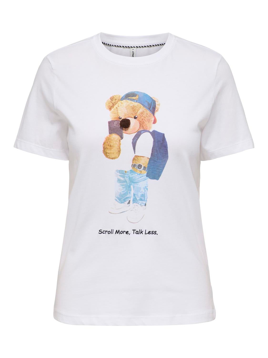15369992BRIGHT WHITE()TEDDY TALK