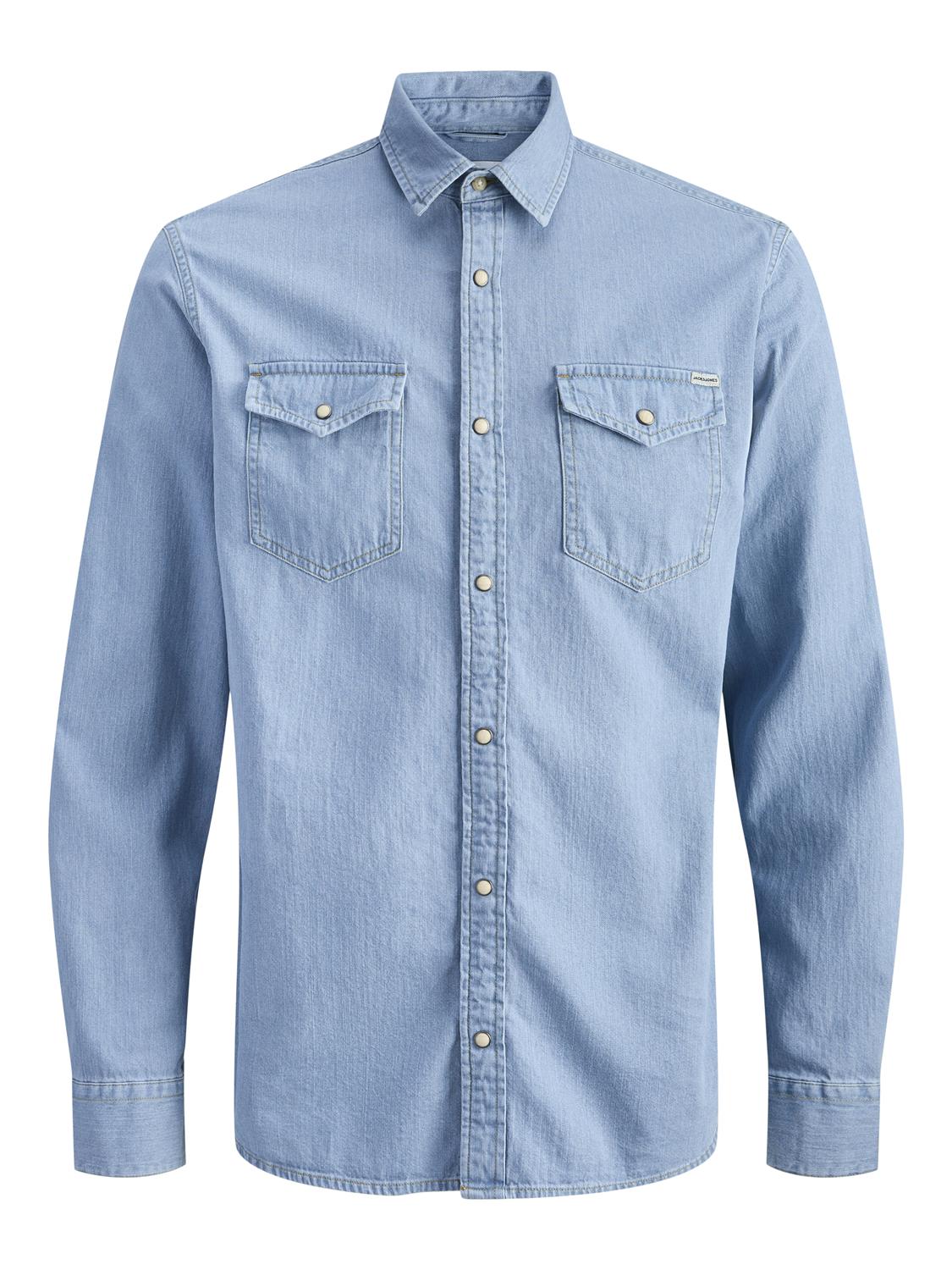 12138115LIGHT BLUE DENI()REGULAR