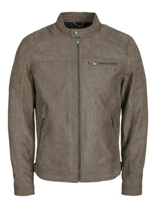 Rocky Suede Biker Jacket