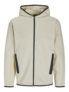Felpa Full Zip con Cappuccio Jcofusion Relaxed Fit