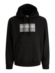 Felpa con Cappuccio interno Felpato Jcofusion Relaxed Fit