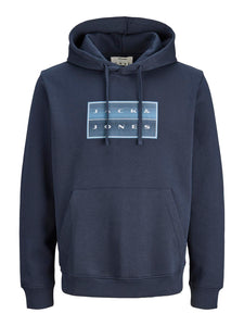 Felpa con Cappuccio interno Felpato Jcofusion Relaxed Fit