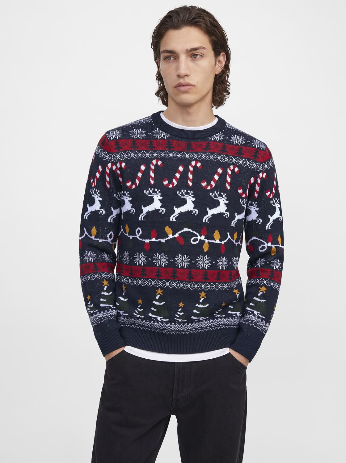 12301203NAVY BLAZER()REINDEER_2_P