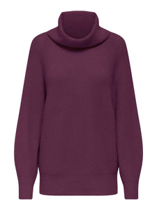 Maglia Lunga Oversize Collo Alto Onlwhitney