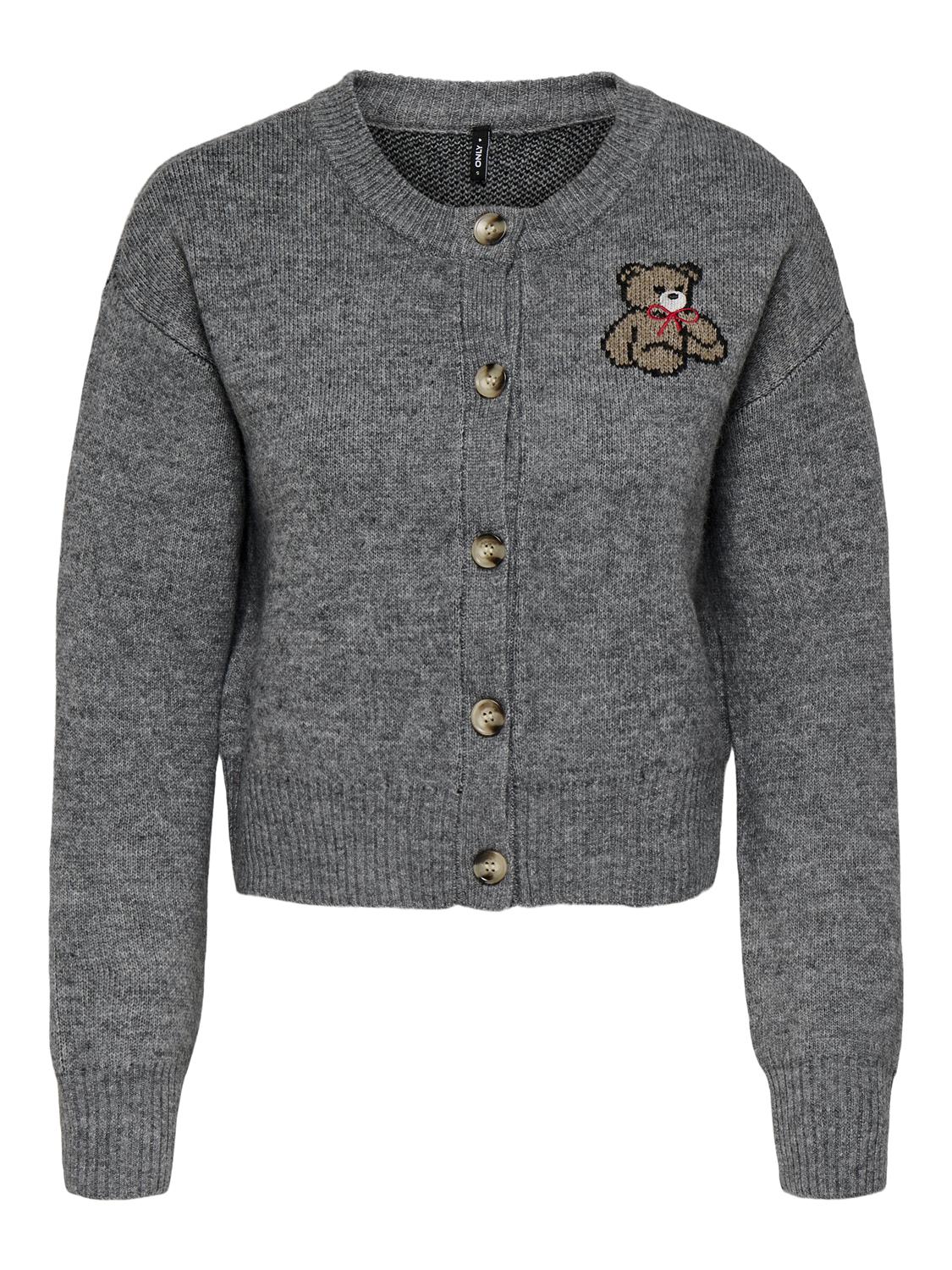 15357743MEDIUM GREY MEL()TEDDY