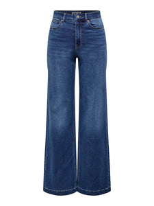 Jeans Vita Alta Wide Fit Onlmadison