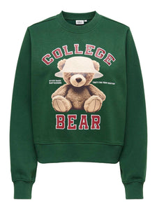 ONLY Felpa Girocollo Regular Fit Onlbila