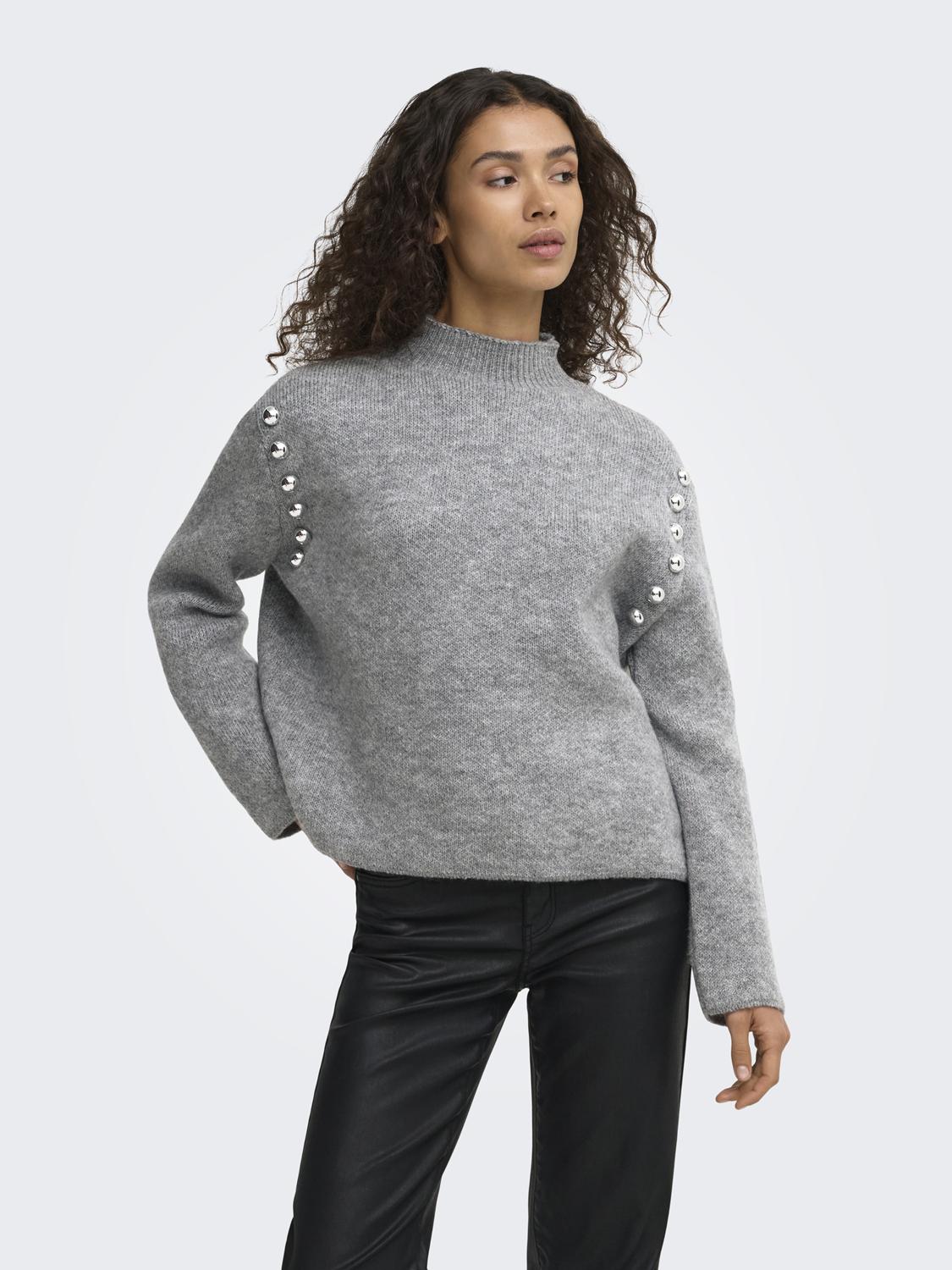 15381463MEDIUM GREY MEL()SILVER STU_2_P