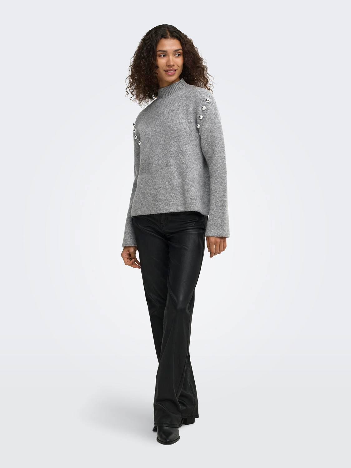 15381463MEDIUM GREY MEL()SILVER STU_3_P