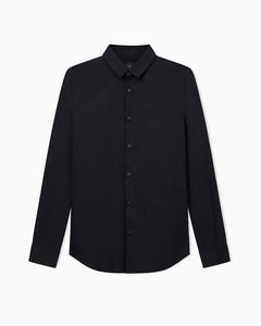 Camicia Classica in Popeline Strecth Slim Fit