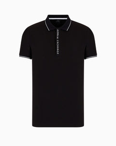 ARMANI EXCHANGE Polo con Logo a Contrasto