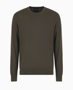 Maglione Girocollo in Pura Lana Vergine