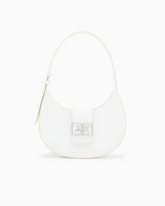 Hobo Bag with Logo Buckle