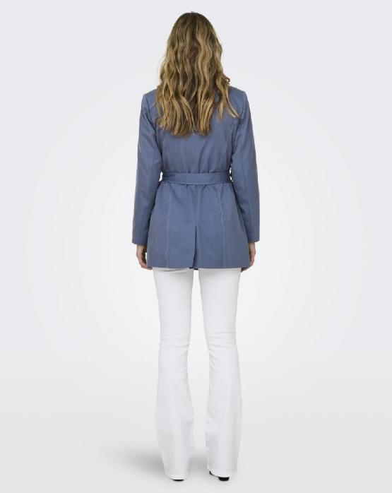 ONLY Jacket trench OnlValerie - Blu